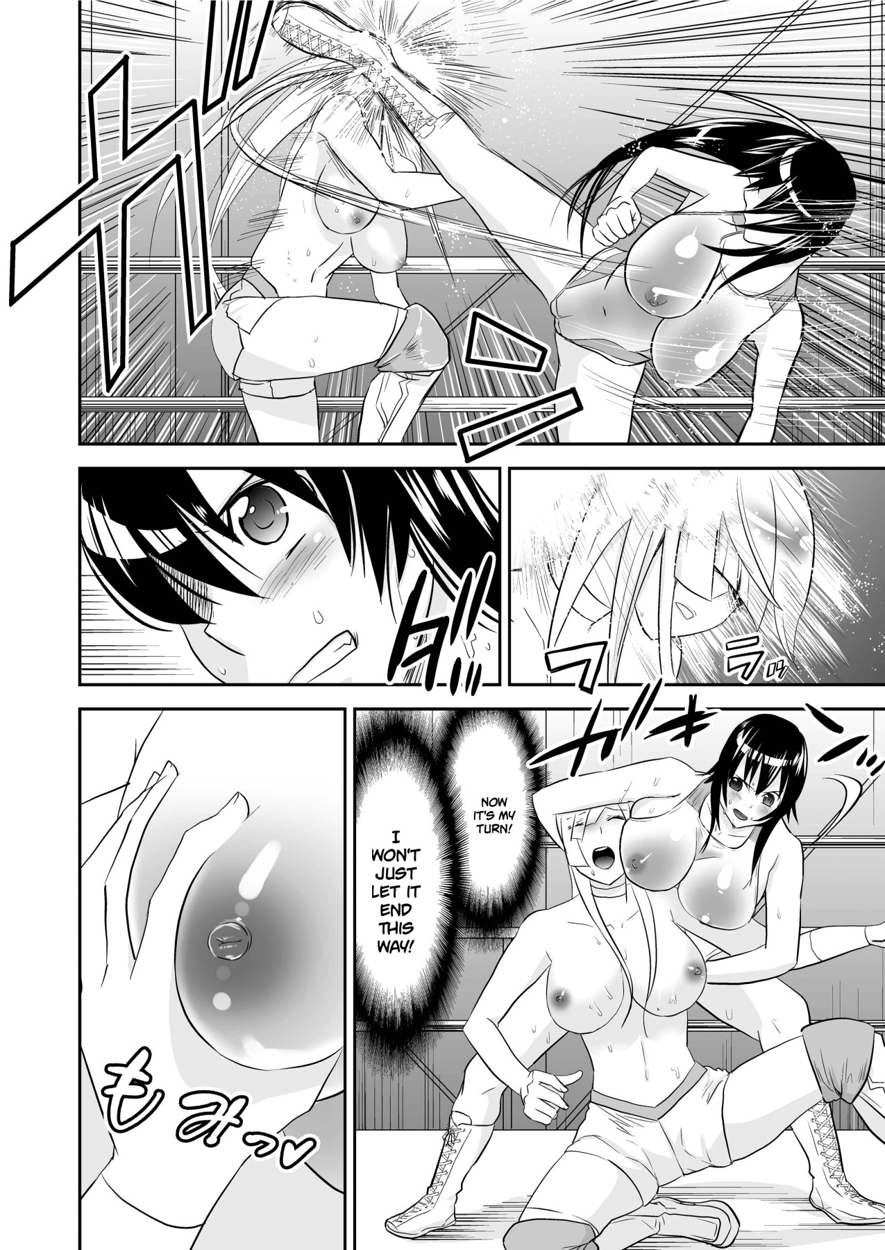 Hentai Manga Comic-Nighttime Cat Fight Training-Read-15